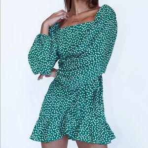 Caesura Long Sleeve Mini Dress